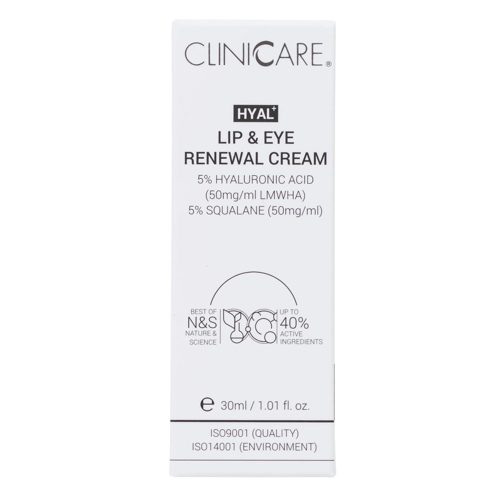 ClinicCare Lip & Eye Renewal Cream 30ml