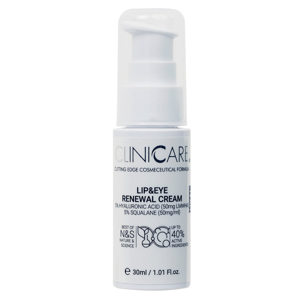 ClinicCare Lip & Eye Renewal Cream 30ml