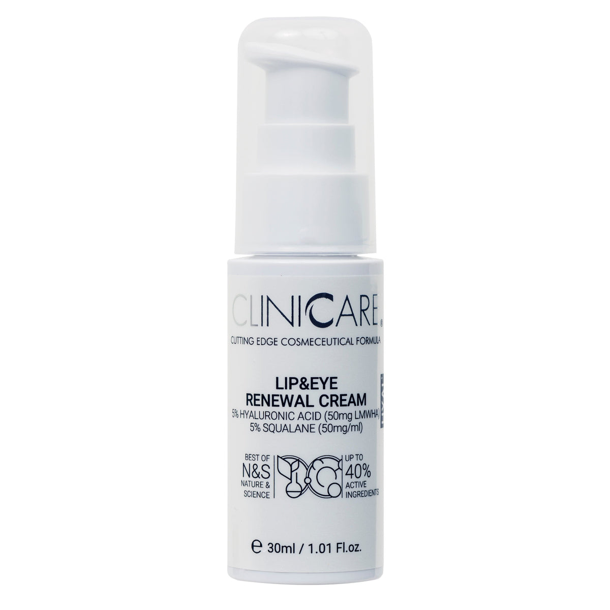 ClinicCare Lip & Eye Renewal Cream 30ml