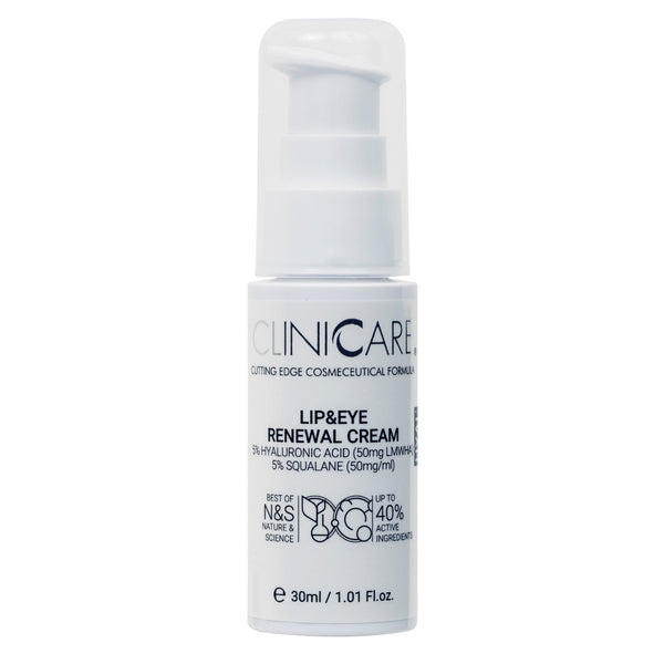 ClinicCare Lip & Eye Renewal Cream 30ml