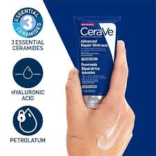 theskinbay.co.uk CeraVe Advanced Repair Ointment 50ml CeraVe Acne/Blemish Prone Dry/Dehydrated Skin hydrating itchy skin moisturiser Sensitive skin Skincare