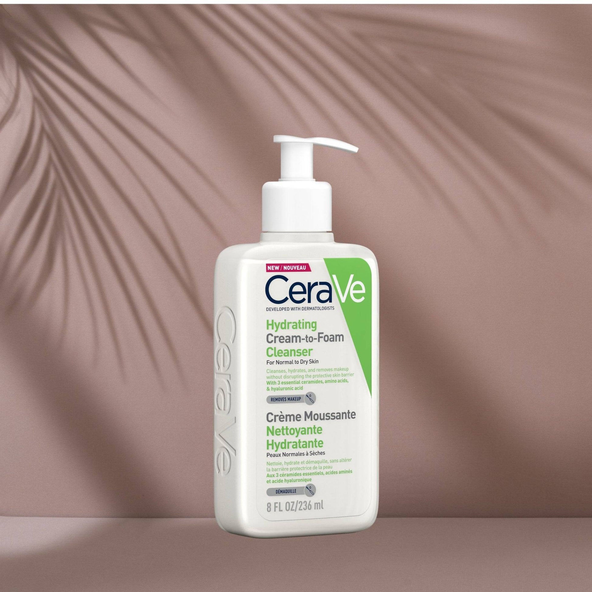 theskinbay.co.uk CeraVe Cream-to-Foam Cleanser 236ml CeraVe Cleanser & Toner Dry/Dehydrated Skin Normal Skin Sensitive skin Skincare Teenage Skin