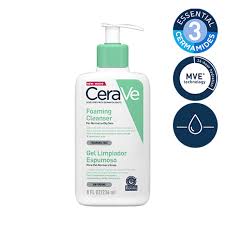 theskinbay.co.uk CeraVe Foaming Cleanser 236ml CeraVe Acne/Blemish Prone Cleanser & Toner Dry/Dehydrated Skin Normal Skin Oily Skin Skincare