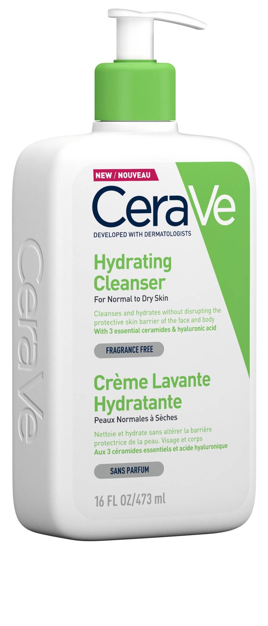 theskinbay.co.uk CeraVe Hydrating Cleanser 473ml CeraVe Cleanser & Toner Dry/Dehydrated Skin Sensitive skin Skincare Teenage Skin