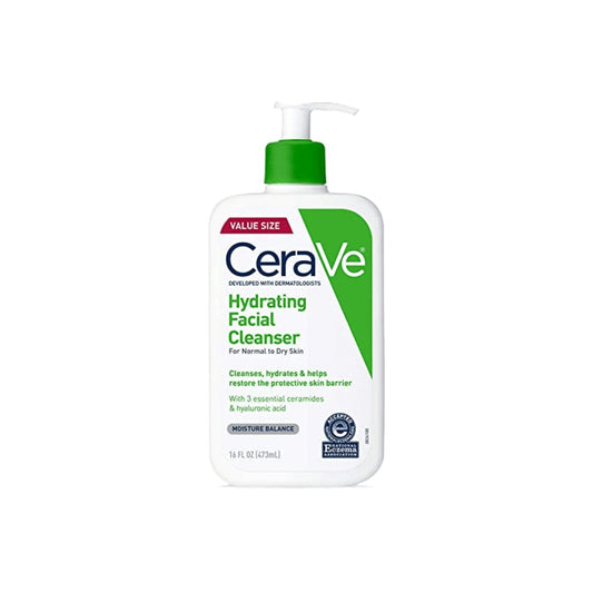 theskinbay.co.uk CeraVe Hydrating Cleanser 473ml CeraVe Cleanser & Toner Dry/Dehydrated Skin Sensitive skin Skincare Teenage Skin