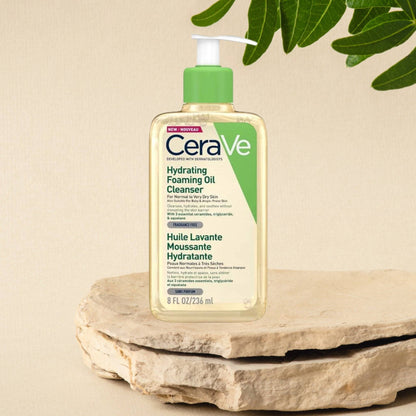 theskinbay.co.uk CeraVe Hydrating Foaming Oil Cleanser 236ml CeraVe Ageing Skin Baby Cleanser & Toner Dry/Dehydrated Skin Intimate areas Skincare