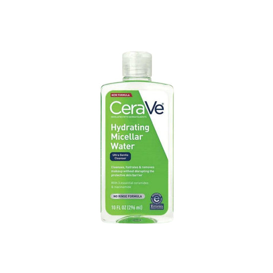 theskinbay.co.uk CeraVe Hydrating Micellar Water 295ml CeraVe Acne/Blemish Prone Cleanser & Toner Dry/Dehydrated Skin micellar water Normal Skin Oily Skin Skincare Teenage Skin