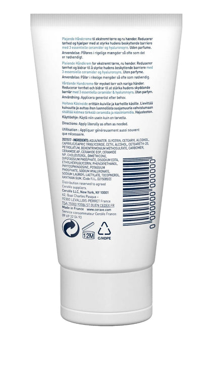 theskinbay.co.uk CeraVe Reparative Hand Cream 50ml CeraVe Dry/Dehydrated Skin Hand Care moisturiser Sensitive skin Skincare