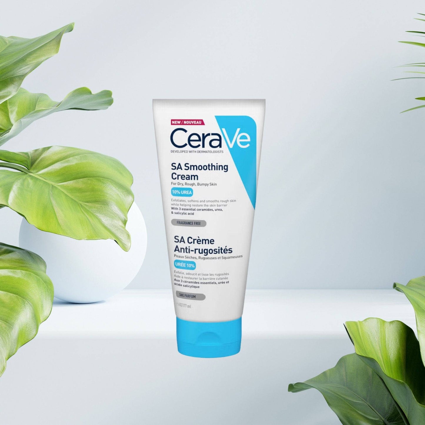 theskinbay.co.uk CeraVe SA Renewing Foot Cream 3oz/88ml CeraVe Dry/Dehydrated Skin Exfoliators Skincare