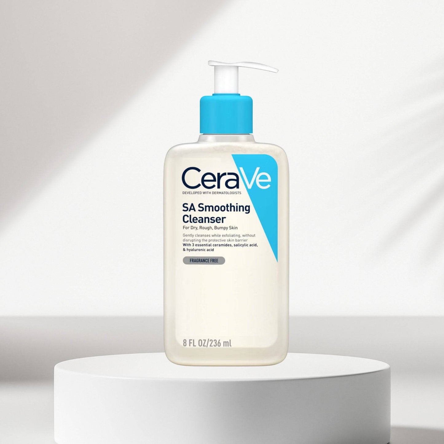 theskinbay.co.uk CeraVe SA SMOOTHING CLEANSER 236ML CeraVe Acne/Blemish Prone Cleanser & Toner Exfoliators Oily Skin Sensitive skin Skincare Teenage Skin