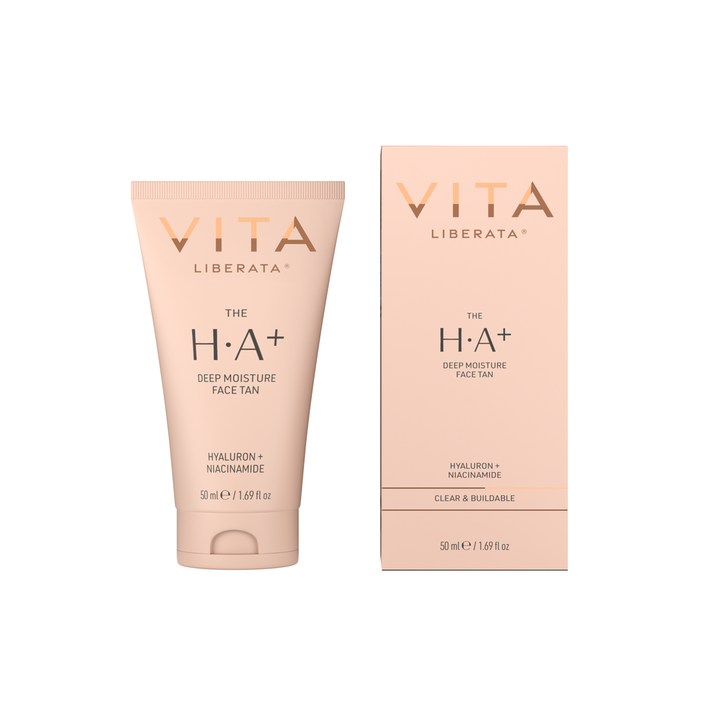 Vita Liberata The H.A + Face Tan packaging 