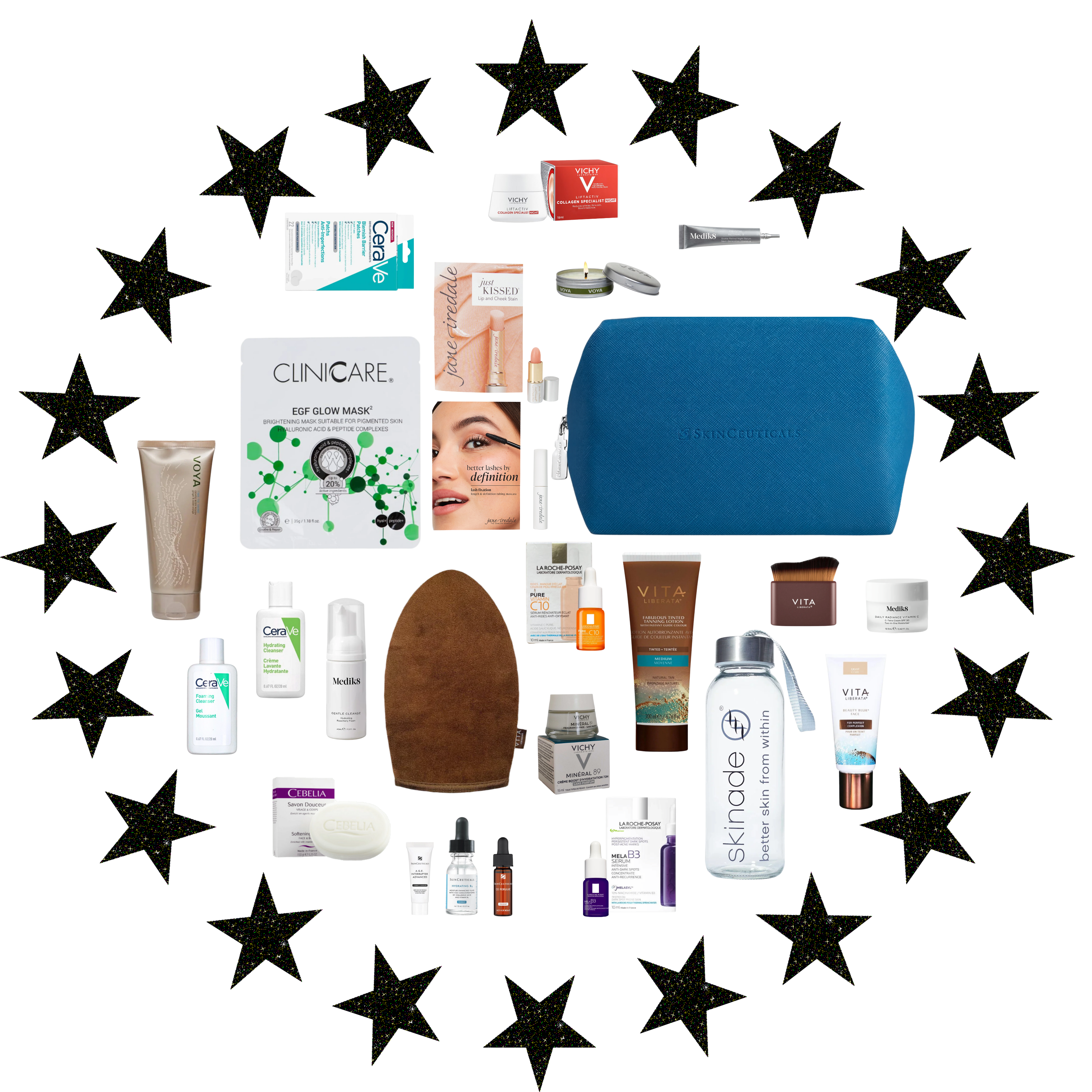 TheSkinBay Advent Giftbox Christmas Bundle  25 items for 25 days