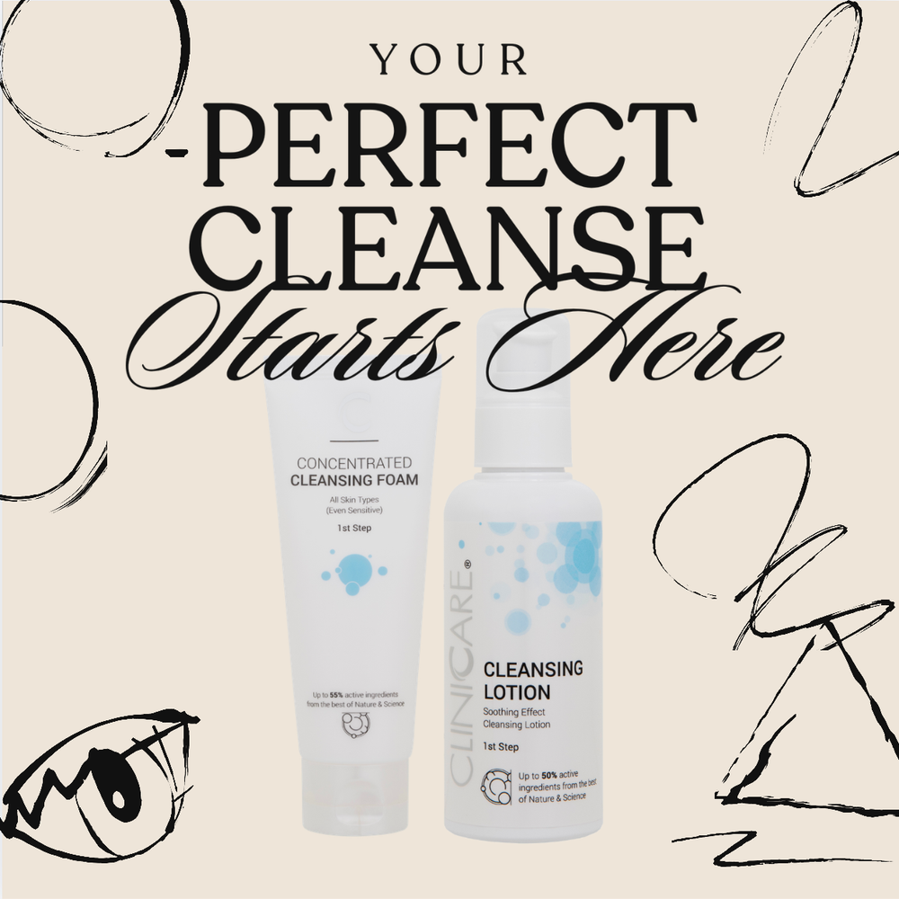 Your perfect cleanse starts here - ClinicCare Double Cleanse Bundle