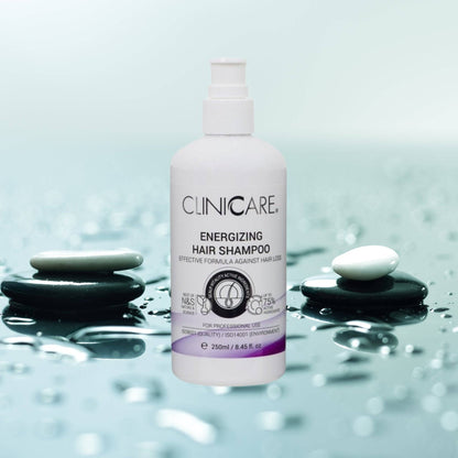 theskinbay.co.uk CLINICCARE Energizing Hair Shampoo Cliniccare Hair Care Hair Loss Vegan