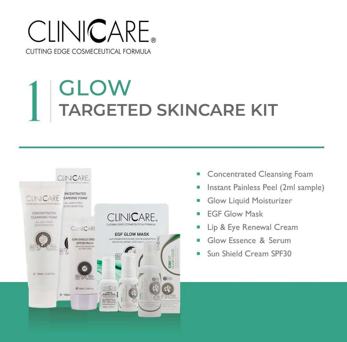 theskinbay.co.uk CLINICCARE Glow Depigmenting Kit 90 Day Plan (Vegan) Cliniccare Ageing Skin Dry/Dehydrated Skin Fine Lines & Wrinkles Hyperpigmentation Normal Skin Skincare Sun Damaged Targeted Skincare Kits Vegan