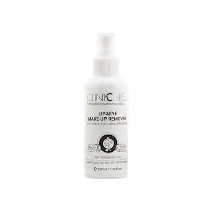 theskinbay.co.uk CLINICCARE Lip & Eye Make-Up Remover Cliniccare Eye & Lip Sensitive Skin Skincare Vegan