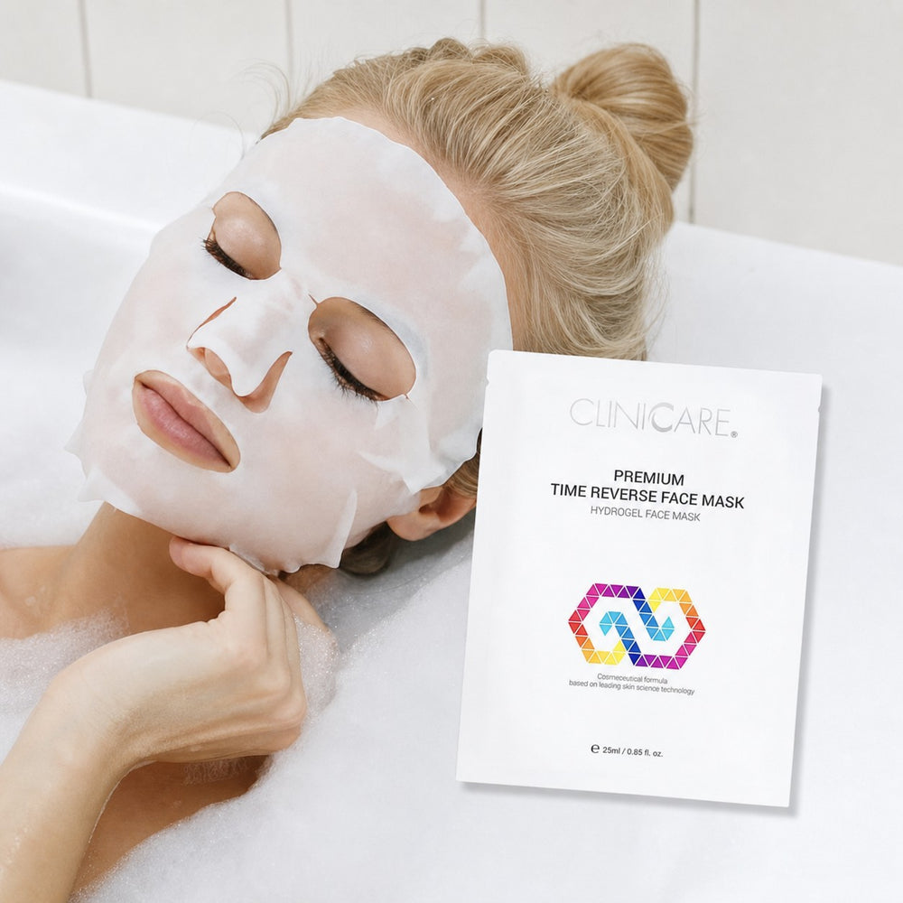 ClinicCare Premium Time Reverse Hydrogel Sheet Mask