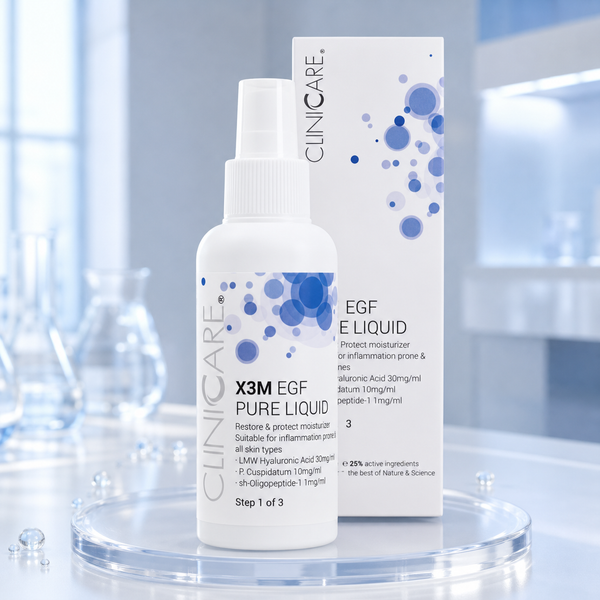 ClinicCare X3M EGF Pure Liquid Moisturiser 100ml