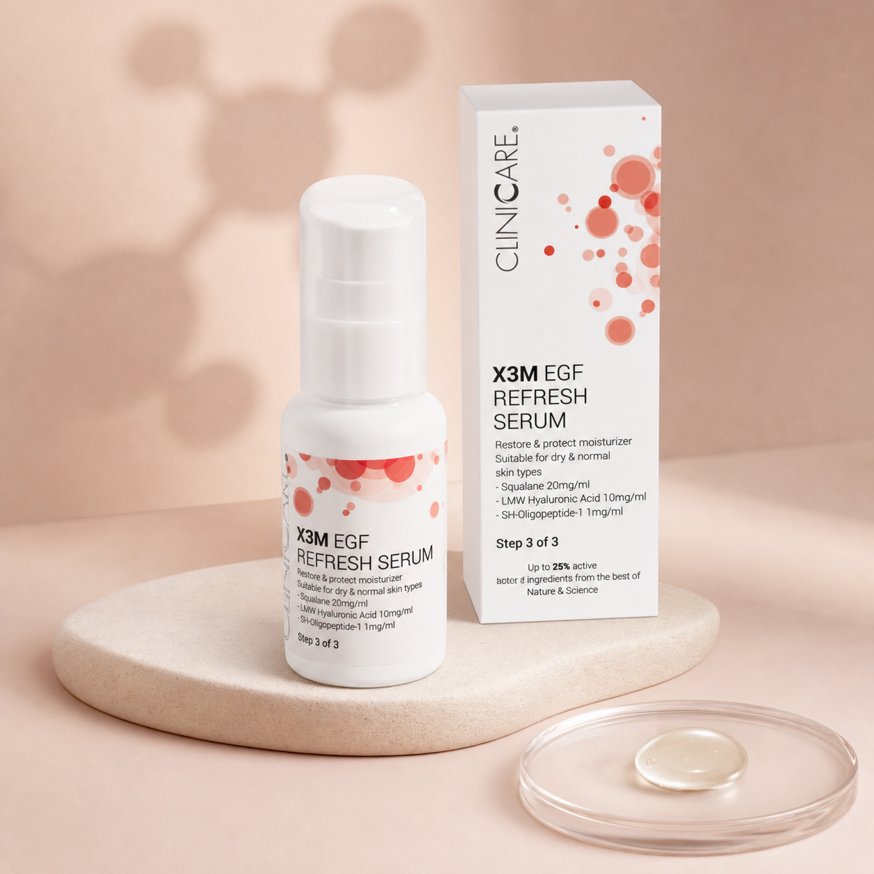 ClinicCare X3M EGF Refresh Serum 50ml