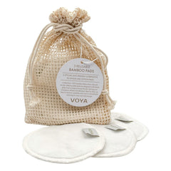 VOYA Reusable Bamboo Pads x3