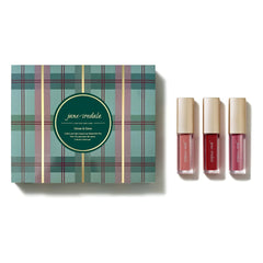 Jane Iredale Glaze & Glow Colorluxe High Impact Lip Glaze Trio Kit