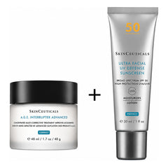 SkinCeuticals A.G.E. Interrupter Advanced Moisturiser 48ml + Ultra Facial UV Defense SPF 50 Bundle