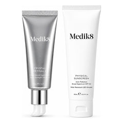 Medik8 Crystal Retinal 3 30ml + Physical Sunscreen SPF 50 60ml Bundle