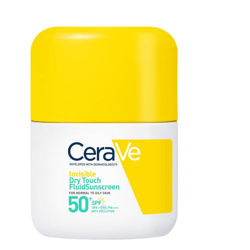 CeraVe Invisible Dry Touch Fluid Sunscreen SPF 50 50ml