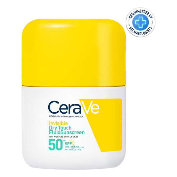 CeraVe Invisible Dry Touch Fluid Sunscreen SPF 50 50ml