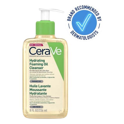 CeraVe Hydrating Foaming Oil Cleanser 236ml Squalane