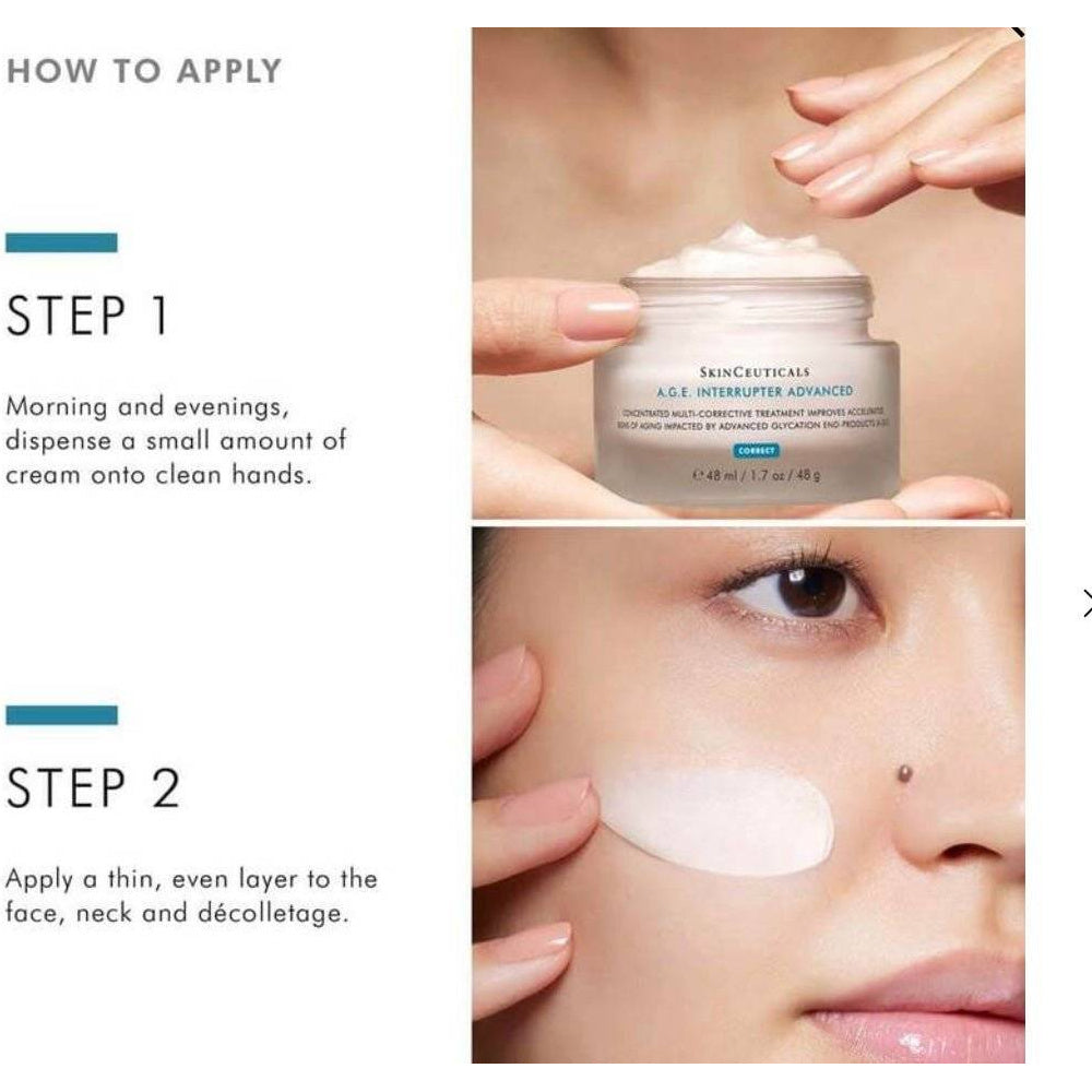 theskinbay.co.uk SkinCeuticals A.G.E. INTERRUPTER ADVANCED SkinCeuticals Ageing Skin anti aging Dry/Dehydrated Skin Eye & Lip face cream