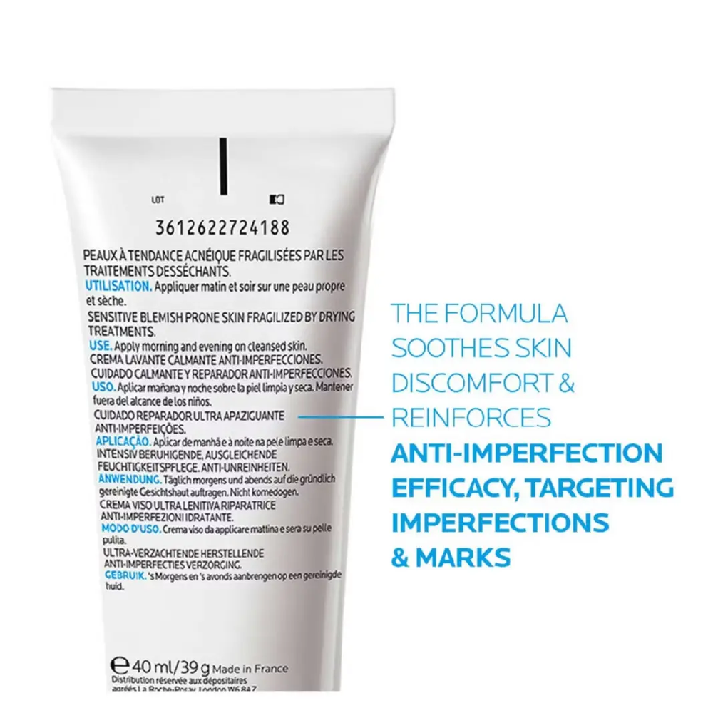 La Roche-Posay Effaclar H Iso-biome Moisturiser 40ml Moisturiser