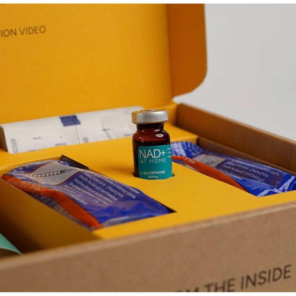 NAD+ AT HOME L-Glutathione Injection Kit 1800mg