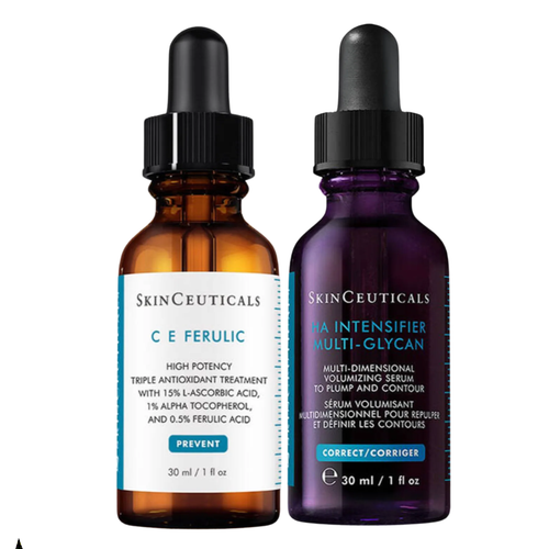 SkinCeuticals Hydrating + Anti Wrinkle Power Pair C E Ferulic + Ha Intensifier Multi Glycan 30ml