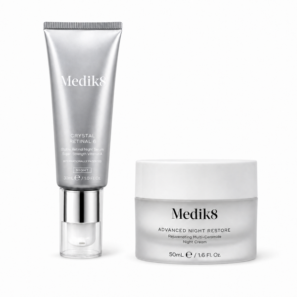 Medik8 Crystal Retinal 6 30ml + Advanced Night Restore 50ml Bundle