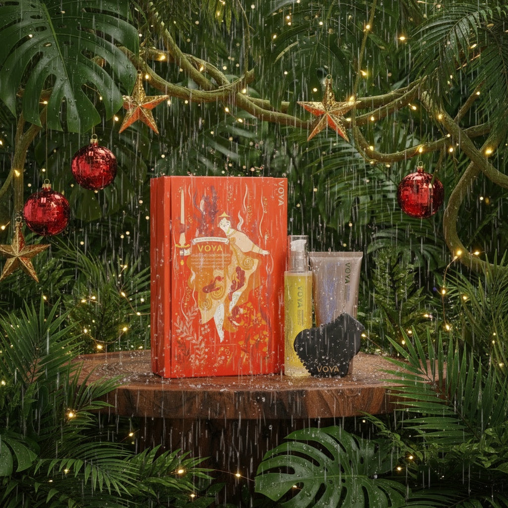 VOYA Land of Inner Strength Gift Set Christmas scene