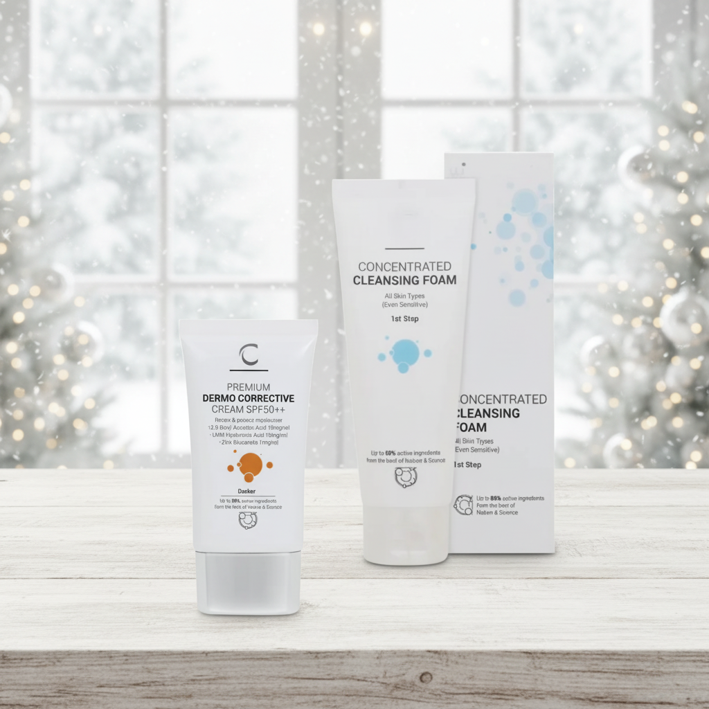 ClinicCare Dermo Corrective Darker 35ml + Concentrated Cleansing Foam 100ml Bundle