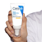 CeraVe AM Facial Moisturising Lotion SPF 30 52ml – texture view