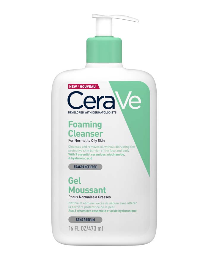CeraVe Foaming Cleanser 473ml – front view