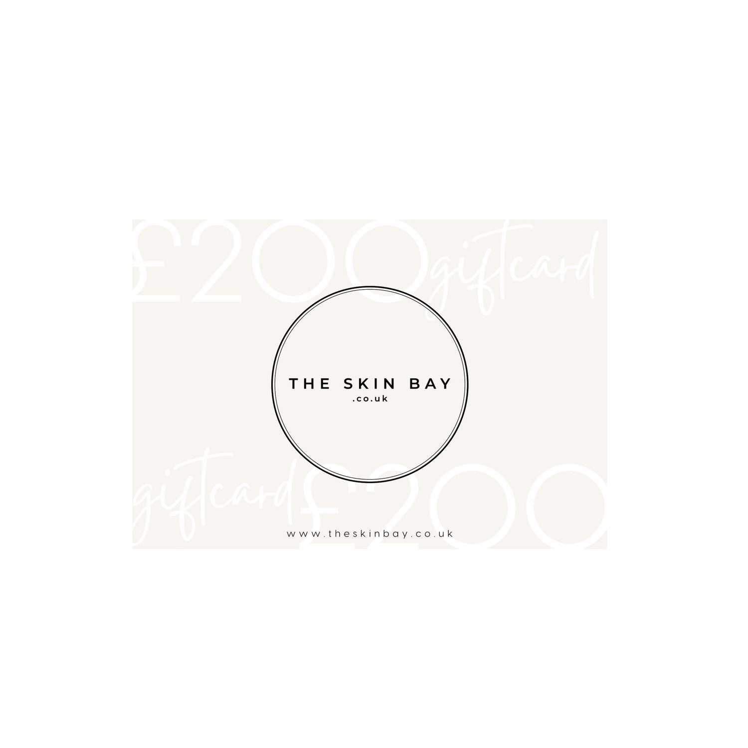 theskinbay.co.uk Gift Card theskinbay.co.uk Gift Cards