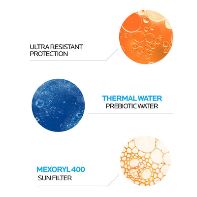 La Roche-Posay Anthelios UVMune 400 Invisible Fluid SPF50+ Sun Cream Bundle