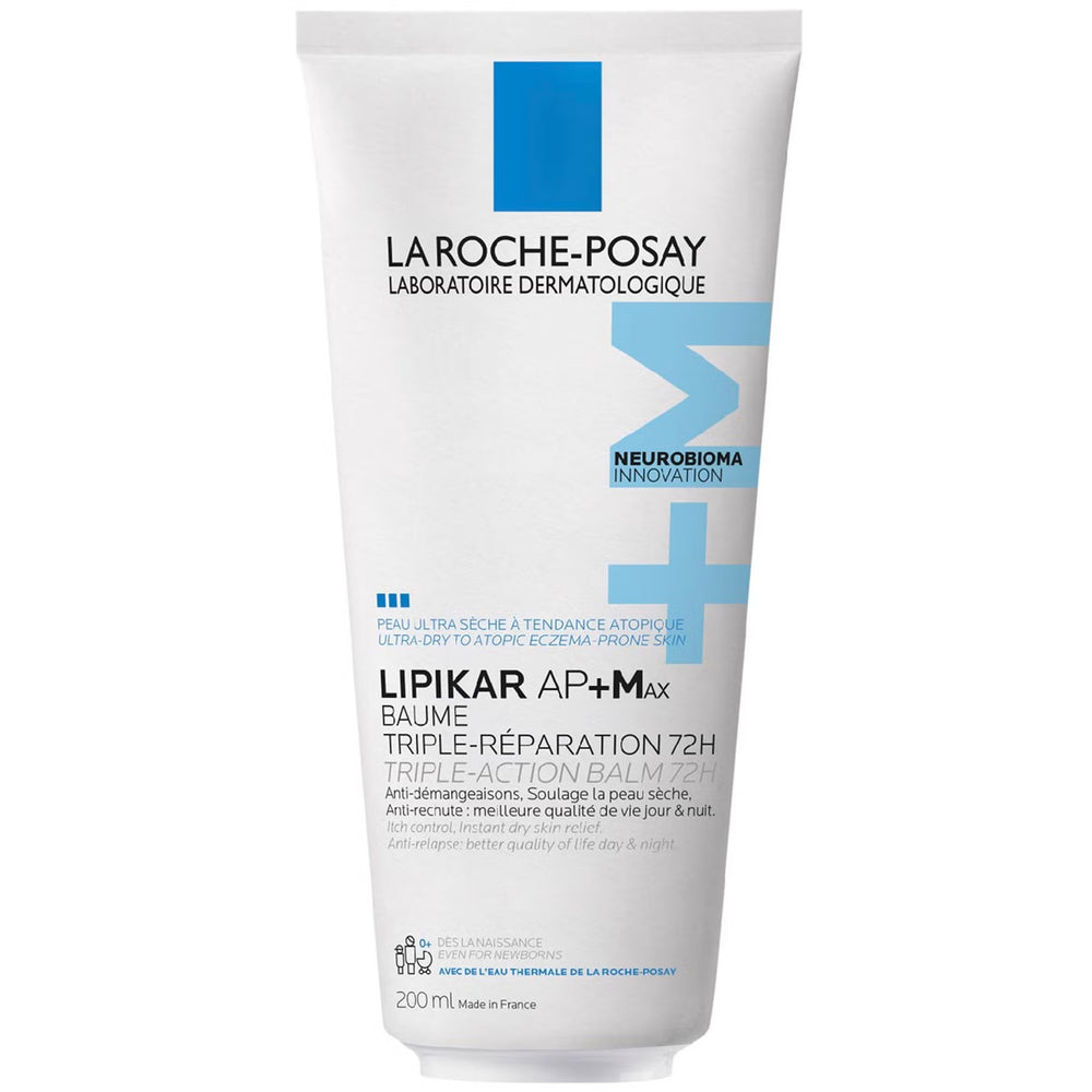 La Roche-Posay Lipikar AP+MAX Triple-Action Balm For Ultra-Dry to Topic Eczema-Prone Skin 200ML
