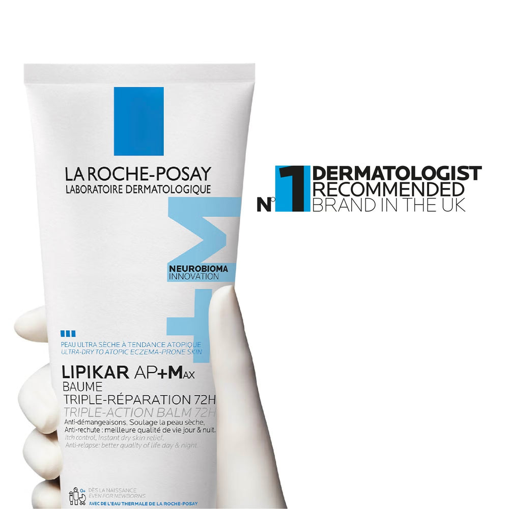 La Roche-Posay Lipikar AP+MAX Triple-Action Balm For Ultra-Dry to Topic Eczema-Prone Skin 200ML