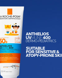 La Roche-Posay Anthelios Uvmune 400 Dermo-Pediatric Hydrating Lotion SPF50+ 250ml