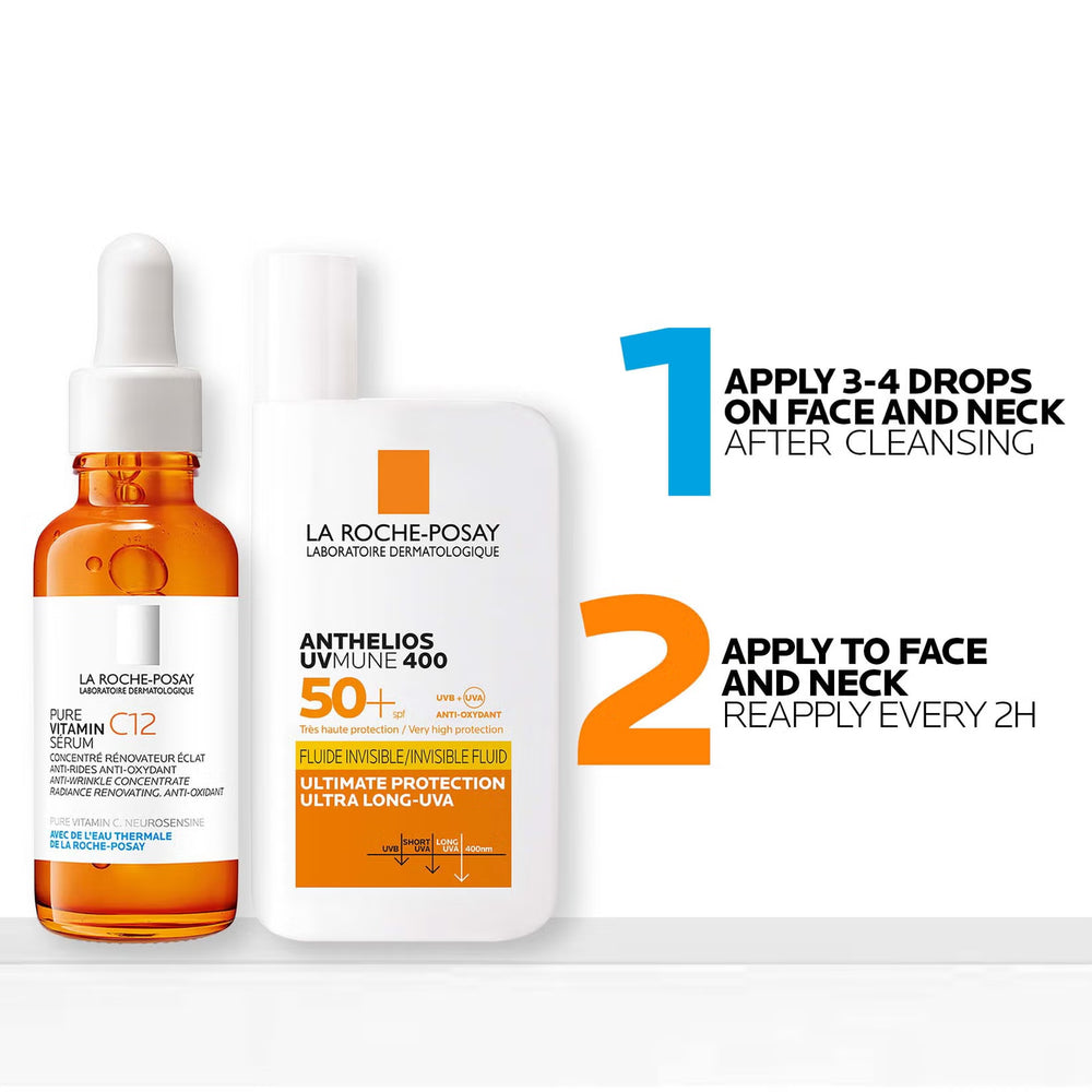 La Roche-Posay Vitamin C12 Serum Anti-Wrinkle and Radiance Restoring Serum 30ml
