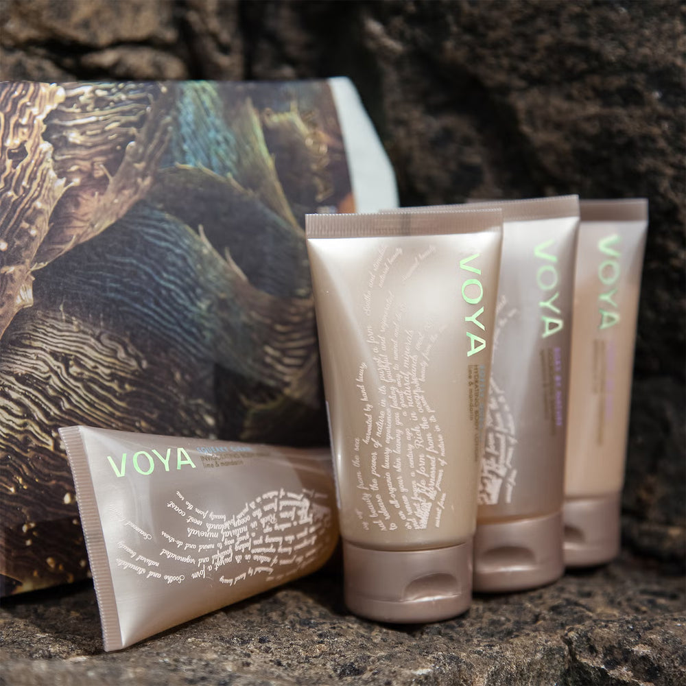 VOYA Organic Voyager Body & Hair Travel Set VOYA