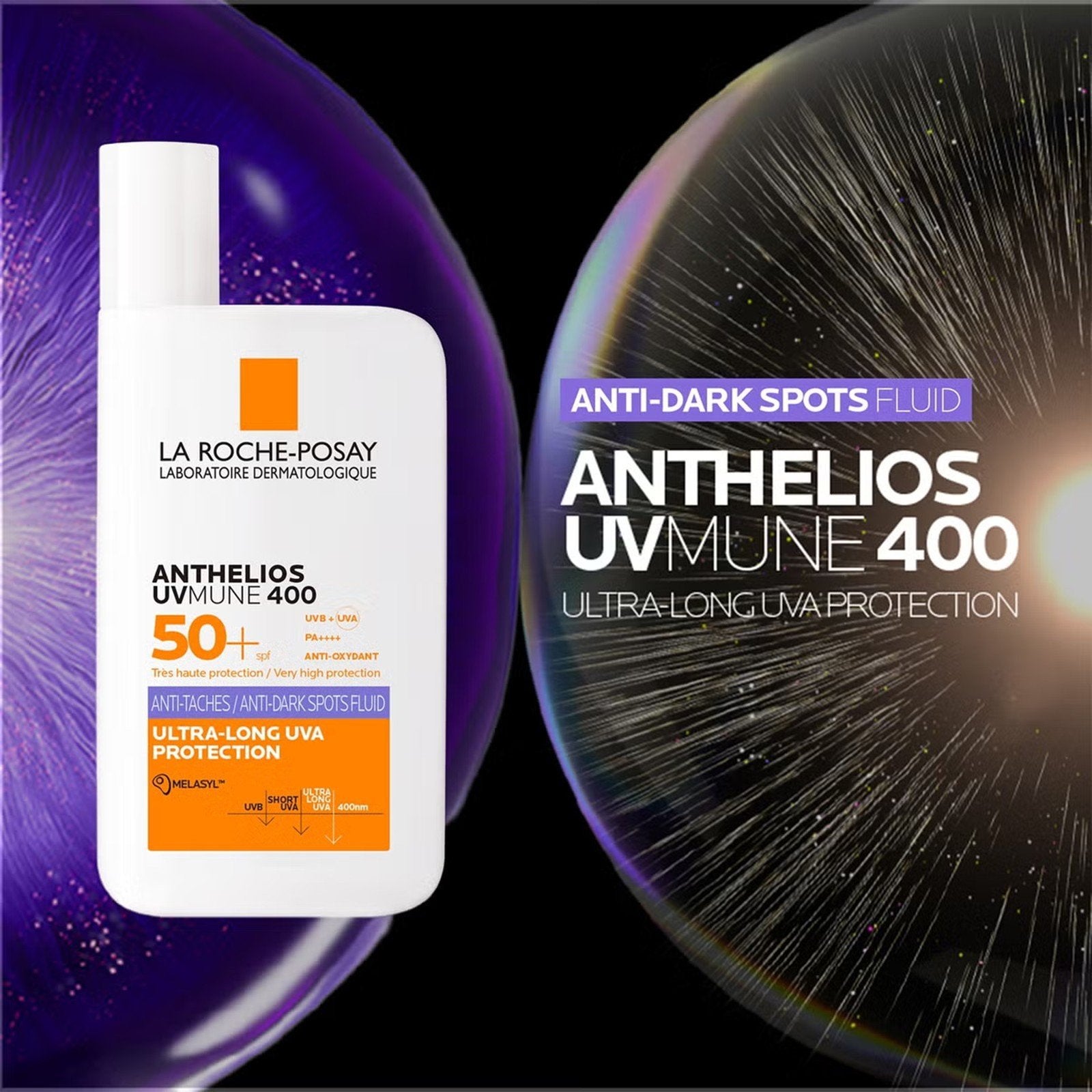 La Roche-Posay Anthelios UVMune 400 Anti-Pigment Fluid SPF50+ 50ml