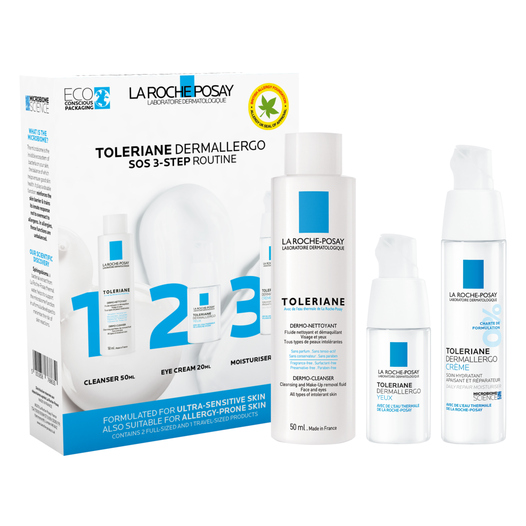La Roche-Posay Toleriane Dermallergo SOS 3-Step Kit