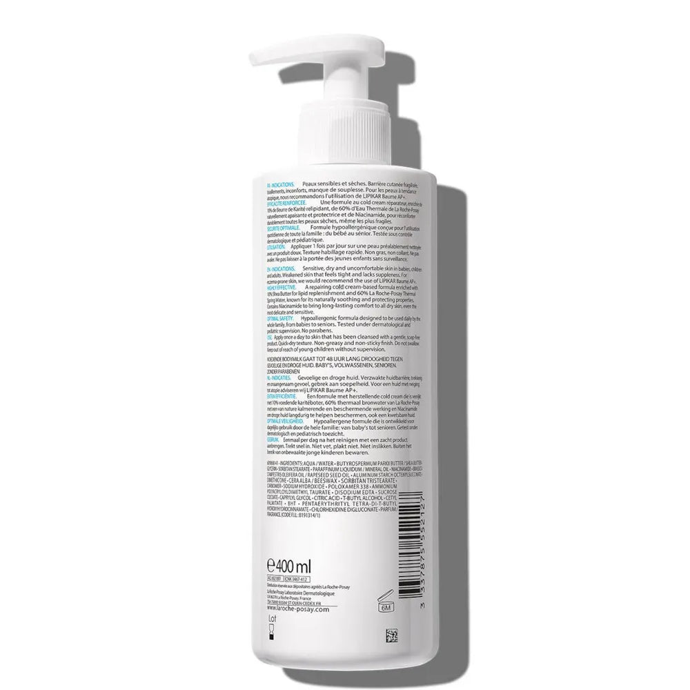 La Roche-Posay Lipikar Lait AP+ Body Milk 400ml