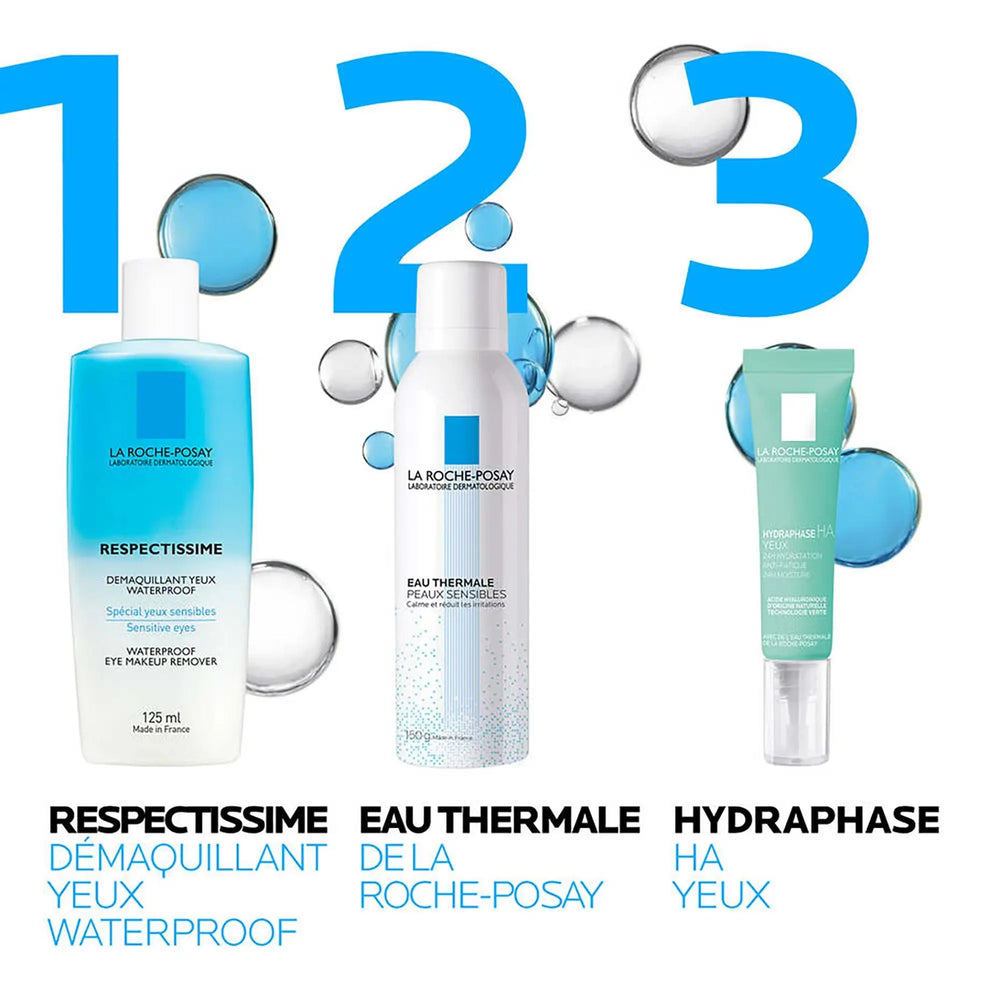 La Roche-Posay Respectissime Waterproof Gentle Eye Makeup Remover 125ml Eye Care